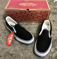 รองเท้าผ้าใบ vans แบบสวม มี4สีให้เลือก สำหรับผู้หญิงและผู้ชาย มีไซด์ 36---45