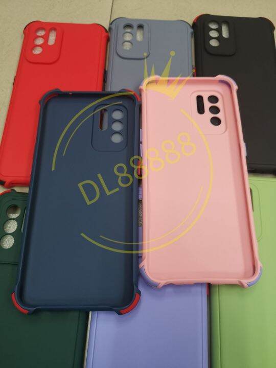 reno6z-พร้-อมส่งในไทย-เคสtpuนิ่มสีพื้นปุ่มสี-for-oppo-reno6z-5g-reno6-z-5g-reno-6z-5g-a95-4g-a95-5g-a95