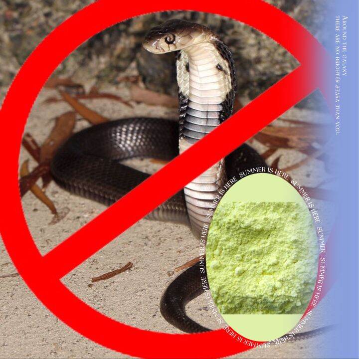 500g Sulfur Serbuk Belerang Halau Ular /Sulphur Snake Repellent Snake