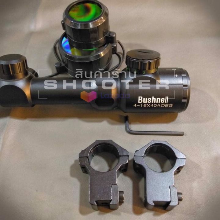 กล้องbushnell-4-16x40-aoeg-ไฟ-2สี-ปรับหลา-ขาน็อตคู่-กล้องคุณภาพดีๆ-ที่อยากให้ลองใช้ครับ