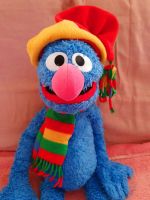 ตุ๊กตา"โกรเวอร์(Grover)"?จากเรื่อง Sesame street❤❤มือสองจากแม่ค้าเองนะค่ะ☺น้องน่ารักมากค่ะเป็นแบบขนเปียก?
?น้องไม่มีตำหนินะค่ะ??
?น้อง size 27 นิ้ว ขนาดอาจคาดเคลื่อนเล็กน้อยนะค่ะ?
?หากลูกค้าท่านใดสนใจสอบถามแม่ค้าได้นะค่ะ?????