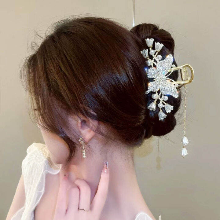 Trendy hot sale butterfly clips