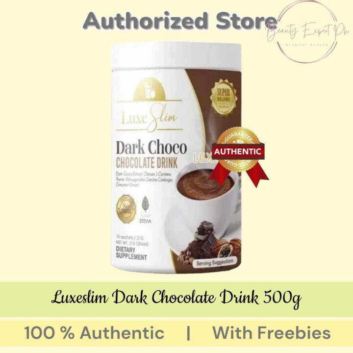 Luxe Slim Dark Choco Chocolate Drink 500g Lazada Ph