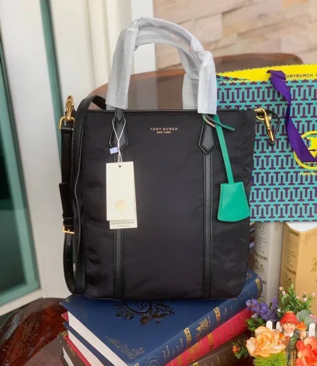 Tory Burch Perry Nylon Tote Bag 