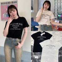 D paris T-Shirt??(320฿ฟรีส่ง) เสื้อยืดแบรนด์ดัง งานชนช๊อปเลยค้า ดีเทลลายสกรีนอย่างดี สไตล์เบสิค สวยดูแพงมาก ใส่ยังไงก็เป๊ะ ไม่โป๊ะ ทางร้านขึ้นจากแพทเทรินจริงเลยค้า งานเทียบเท่าแท้ ใส่ออกมาแล้วปังสุดๆ ต้องมีนะคะ