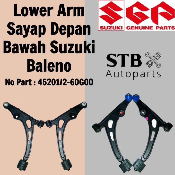 Lower Arm Sayap Depan Bawah Suzuki Baleno Made In Japan Lazada Indonesia