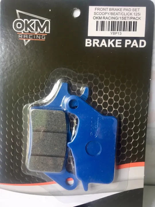 Okm Brake Pad Scoopy / Beat / Click 125i Lazada PH