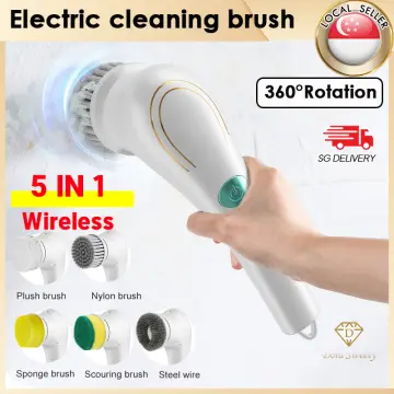 9-in-1 Wireless Electric Cleaning Brush Multifunctional Bathroom