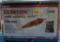 เครื่องเจียร์แกน3มิลCLINTON เครื่องขัด ตัดเจียร เจาะ เครื่องDIY สายอ่อนเจียร์ได้ สะดวกง่าย