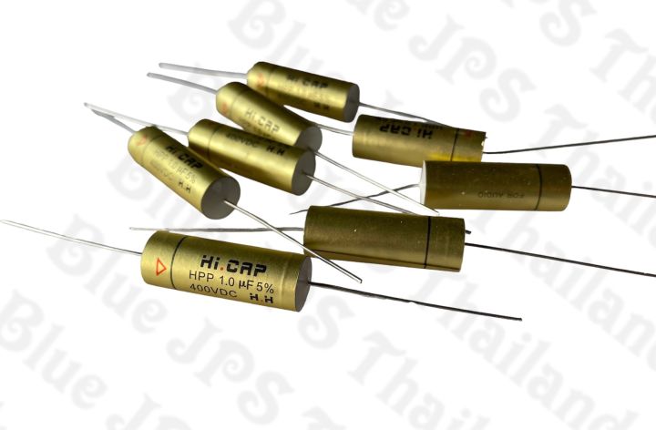 c-เสียงแหลม-hi-cap-gold-hpp-1-0uf400v-วัสดุคุณภาพสูงจากเยอรมัน-ราคาต่อชิ้น