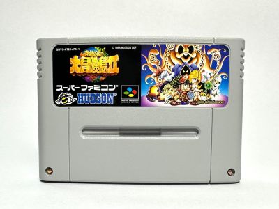 ตลับแท้ Super Famicom (japan)(sfc)  Takahashi Meijin no Daibouken Jima II  Super Adventure Island II