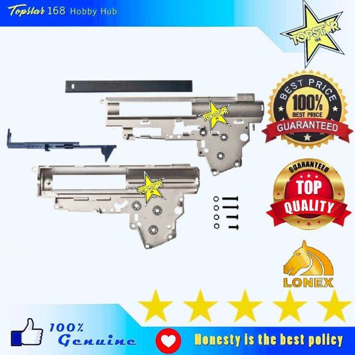 LONEX 8MM GEARBOX SHELL V3 #bbs #green gas #aeg #gbb | Lazada PH