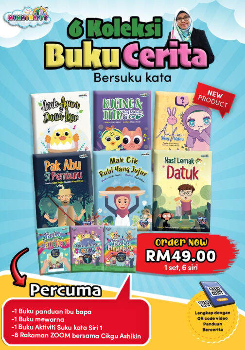 6 KOLEKSI BUKU CERITA BERSUKU KATA | Lazada