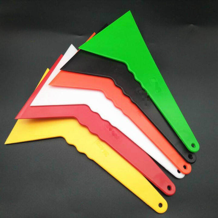 Car Special Film Tools Imported 3M Large Triangle Scraper Plastic Hard High Temperature
