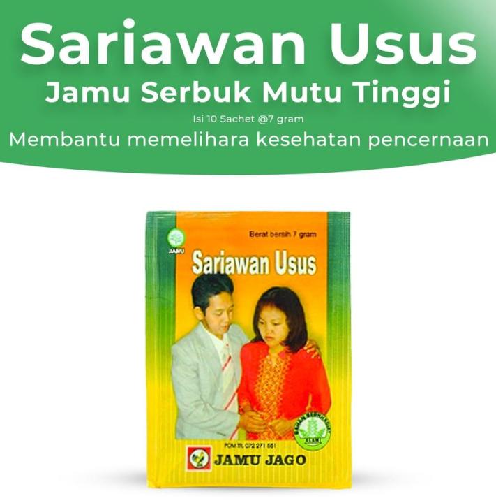 Sariawan Usus Serbuk Jamu Jago Isi 10 Bungkus Lazada Indonesia