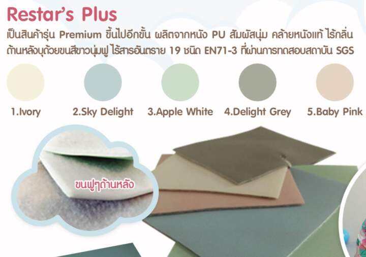 เบาะรองคลาน-เรสต้าคิดส์-รุ่นหนัง-plus