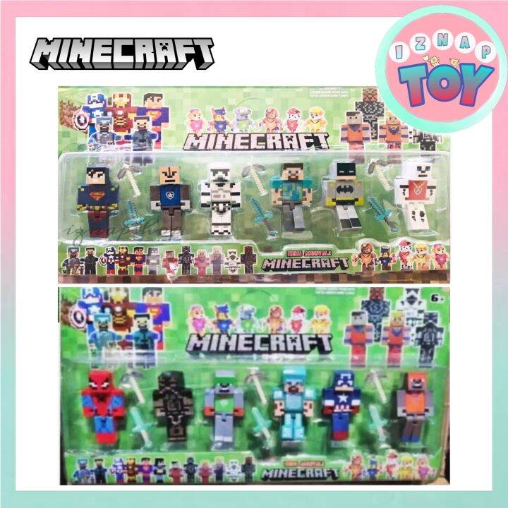 Myworld figure character craft toy for kid boy cake toppers Lazada PH