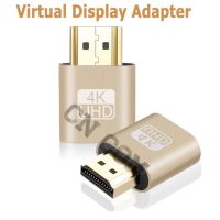 1ชิ้น/ล็อต HDMI Virtual 4K HDMI DDC EDID Dummy Plug EDID จอแสดงผลโกง Virtual ปลั๊ก HDMI Dummy Emulator อะแดปเตอร์