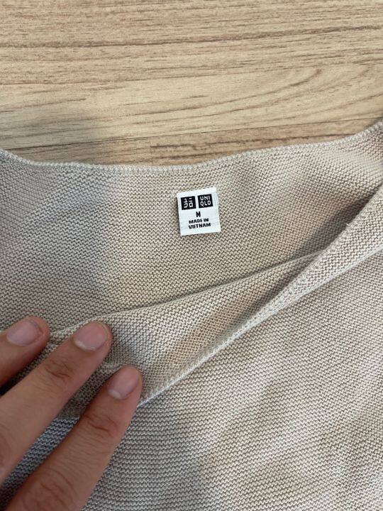 เสื้อ-uniqlo-ไซส์-m-ผ้านุ่มมาก-สภาพสวยไม่มีตำหนิค่ะ-ยังไม่ได้รีด