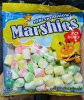 Marshmellow มาร์ชเมลโล่ บาร์เบอร์ชอป ลายขาวตัดสีต่างๆ น่ารักมาก 150g. Marshies