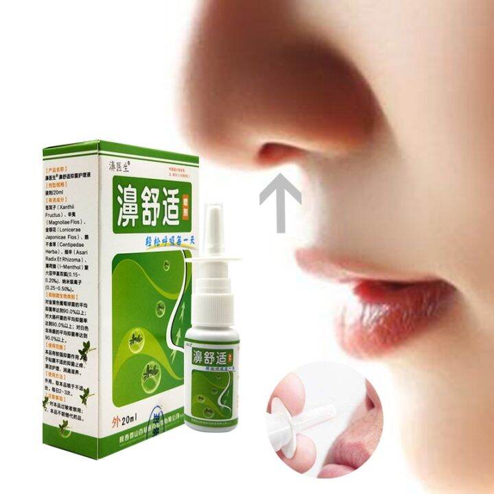 Nasal Spray for sinusitis, chronic rhinitis, cold & allergies of adults