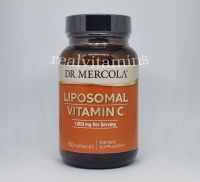 Dr. Mercola, Liposomal Vitamin C, 500 mg, 60 Capsules, In Stock, Ready to Ship, EXP: 2024