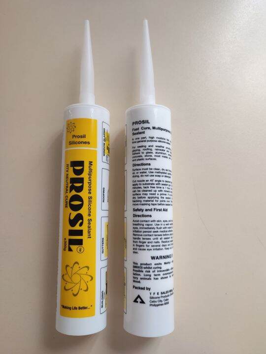 Prosil Multipurpose Silicon Sealant Clear Sold per piece Lazada PH