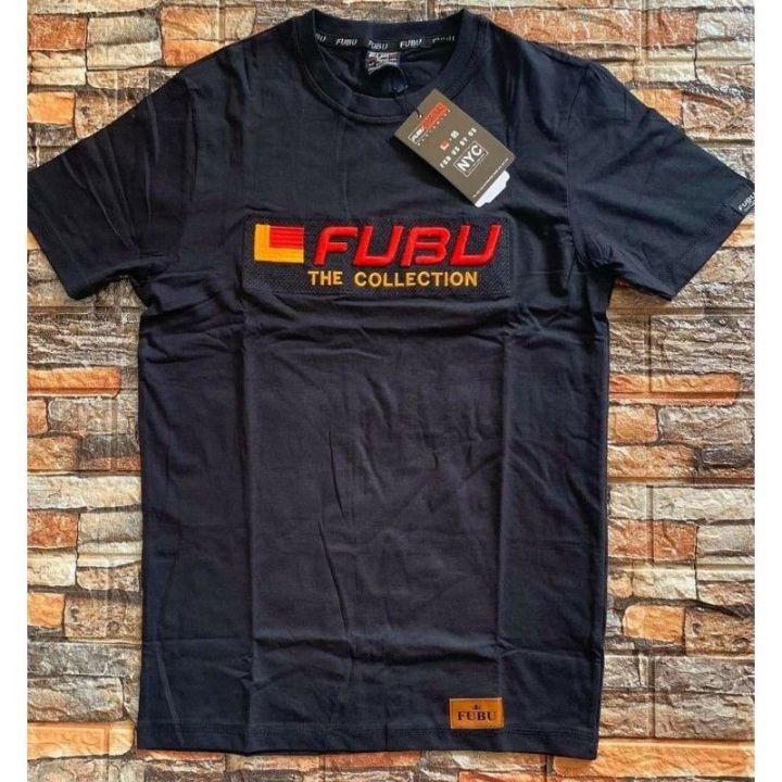 FUBU T-shirt For Men's Branded original Overruns Mall Pull Out | Lazada PH