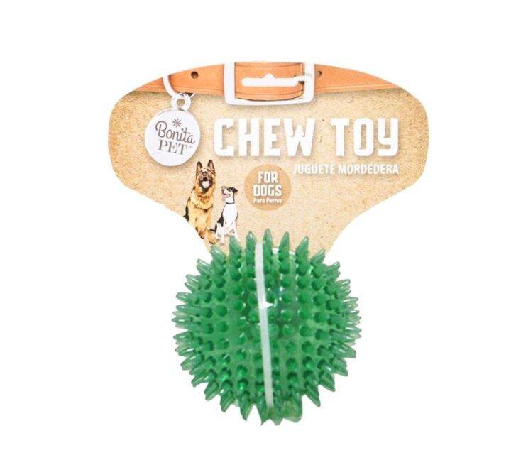 Bonita Pet Green Ball Chew Toy For Dogs 4inch Lazada PH