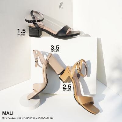 ZAABSHOES รุ่น MALI สี รวมสี (MIXED) เลือกความสูงส้นเองได้ 1.5-3.5 นิ้ว ไซส์ 35-42 รองเท้าผู้หญิง รองเท้าส้นสูง หน้าเท้ากว้าง รองเท้าออกงาน เน้นสบาย