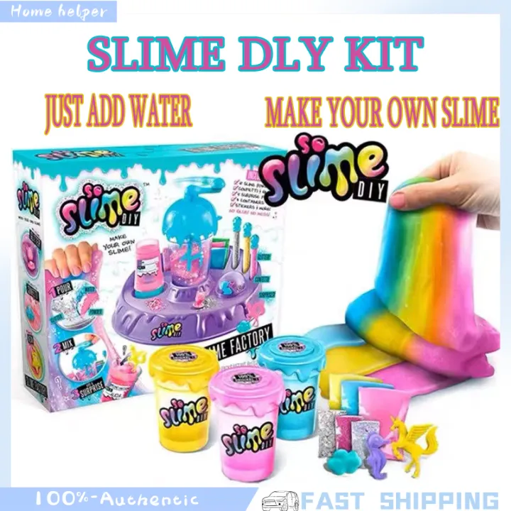 Slime DIY Kit Slime Factory for kids - Slime Kit for baby Make your own ...