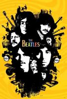 โปสเตอร์วงดนตรี วินเทจ the beatles