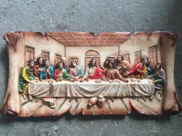 resin last supper frame 24x12 inches Lazada PH