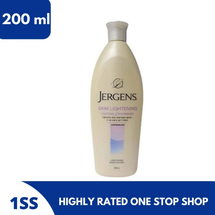 Jergens Skin Lightening, Lightens & Nourishes, 200ml Lazada PH
