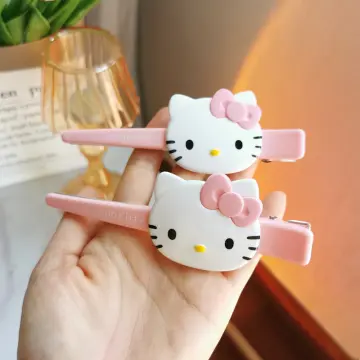 Hello kitty deals hair clips