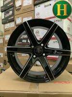 ล้อแม็ก ขอบ15” JP RACING#1 15X7.0 +35 4x100 73.1ดำขลิบเงิน ราคาชุด4วง