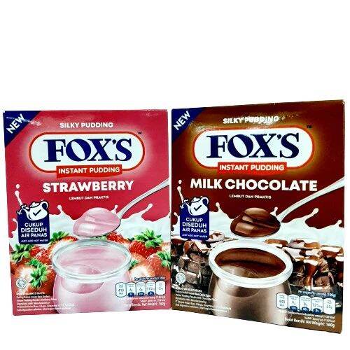 Fox's Instant Pudding 160g Lazada Indonesia