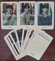 Seventeen Ode to You Off the record Photocards