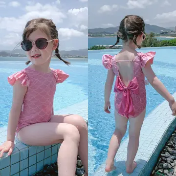Girls' Swimsuit Summer Kids Baby Swimwear Printed Swimming Costume