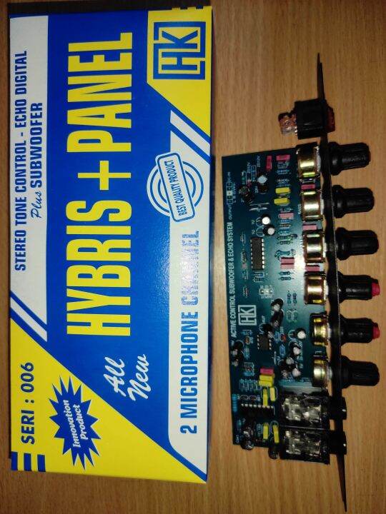 STEREO TONE CONTROL MIC ECHO DIGITAL+SUBWOOFER+PANEL (HYBRIS +PANEL