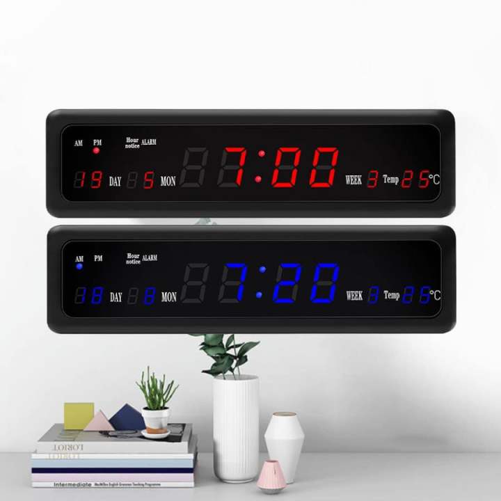 นาฬิกาดิจิตอลled-นาฬิกาตั้งโต๊ะ-นาฬิกาแขวนผนัง-รุ่นcx-808-digital-led-clock-ราคาถูก-ยี่ห้อ-caixing-นาฬิกาไฟ-สินค้าพร้อมส่ง