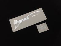 โลโก้หัวกีต้าร์ Ibanez RG Series [Silver Metallic]