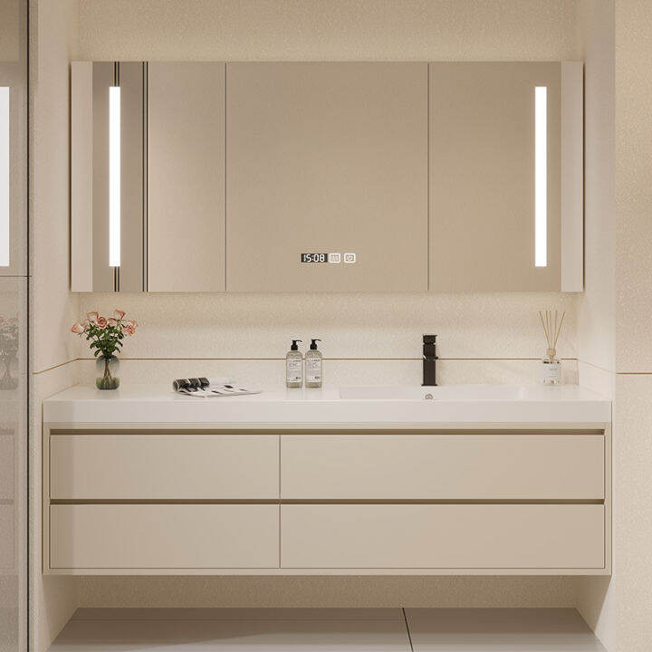 Modern Light Luxury Stone Plate Bathroom Bathroom