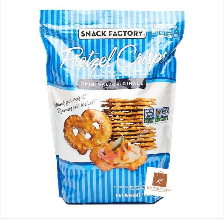 Snack Factory Pretzel Crisp 737g Lazada PH