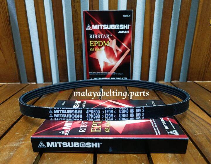 4PK690 ( SPECIAL SAIZ ) FAN BELT MITSUBOSHI ORIGINAL ( MADE IN JAPAN