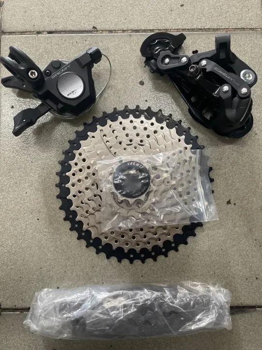 Sagmit Upgrade Kit 9 speed 4 in 1 complete drivetrain set Lazada PH
