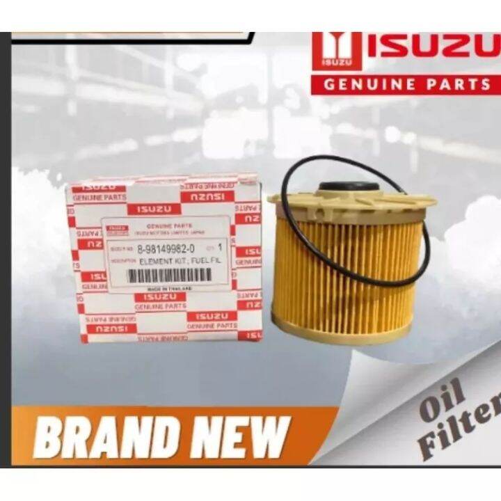 Fuel filter Isuzu DMAX 20072013 Isuzu Altera no. 8981499820 Lazada PH