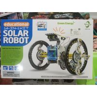 Educational Solar robot หุ่นยนต์พลังงานแสงอาทิตย์ สามารถประกอบได้ 14 แบบ