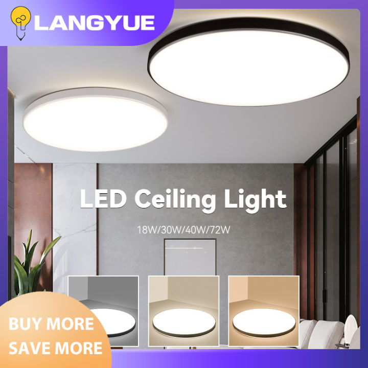 Đèn trần LED gắn trên bề mặt hiện đại là một trong những sản phẩm được yêu thích nhất của chúng tôi. Thông qua bề mặt trang trí và thiết kế hiện đại, đèn trần LED này không chỉ tạo nên ánh sáng tối ưu mà còn tăng tính thẩm mỹ cho không gian của bạn. Sản phẩm này rất dễ lắp đặt và đảm bảo tuổi thọ cao.