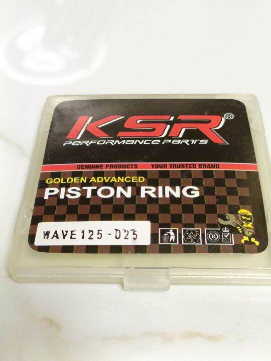 Piston Ring Wave 125/XRM 125/RS 125 (0.25) KSR Lazada PH